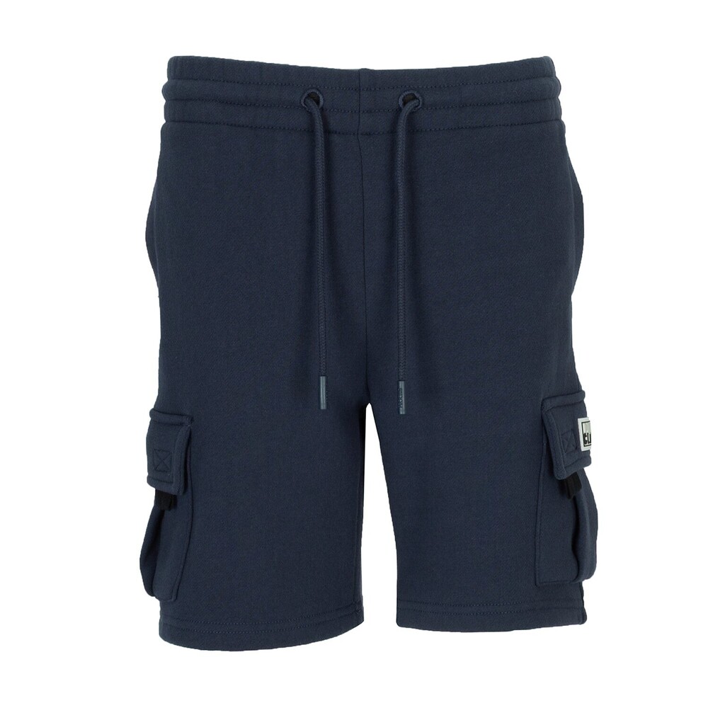 PRO CLUB Youth Fleece Cargo Short , Navy , Medium